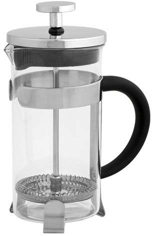 Brandani 53105 - Infusore in vetro metallico, 350 ml, con manico morbido, multicolore