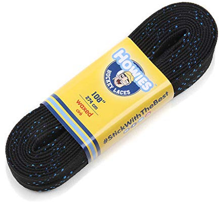 Howies Hockey Tape Gewachst Hockey Skate Schnürsenkel, schwarz, 120.0