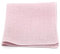 Pochette de costume rose poudré uni en lin