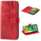 Mulbess Handyhülle für Samsung Galaxy A50 Hülle, Leder Flip Case Schutzhülle für Samsung Galaxy A50 / A30s / A50s Tasche, Wein Rot