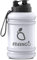 MANGO 2.2L Water Bottle With Straw and Time markings - BPA Free Xl Jug - Extra Large Durable Sports Bottles With Flip Cap - Ideal For Gym and Bodybuilding - Large Sports Reusable Water Bottle (Clear)