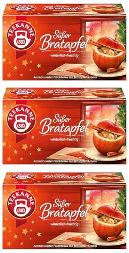 Teekanne Süßer Bratapfel 3er Pack (3 x 50g)
