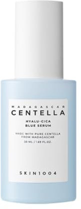 SKIN1004 Hyalu-CICA Blue Serum 1.69 fl.oz(50ml) | 5 Layer Hyaluronic Acid Cica Niacinamide | Hydrating and Refreshing Multi-Care Solutions