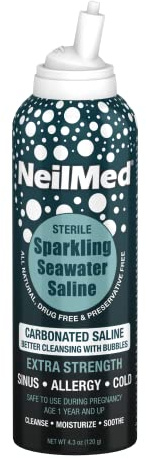 NeilMed Sparkling Seawater Extra Strength Nasal Saline Spray 125 mL