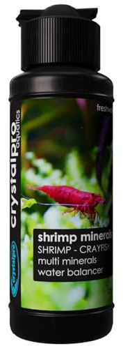 Crevettes Minéraux Essentiels Minéraux pour Invertébrés Aquarium Sel 125 ML