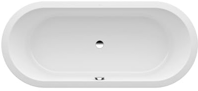 LAUFEN PRO Badewanne Einbauversion 1800x800x480mm, Marbond, oval, H2419500000001