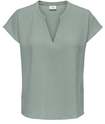 JdY Women's JDYLION S/S TOP WVN NOOS Blouse, Chinois Green,