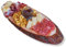 Tagliere Ovale Bordo Corteccia, Vassoio Aperitivi Tronco Vero Legno, XL, Dimensioni 60x23x3hcm (2)