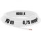 Kalitec 10 metros H05V-K 0,75 mm² blanco cable flexible I PVC cable individual I cable 0,75 mm2 I cableado fino I cable de un solo cable I alambre de conmutación ignífugo