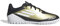 adidas Unisex's F50 Club Messi Football Boots Turf, Gold/Footwear White/Carbon Black, 11 UK