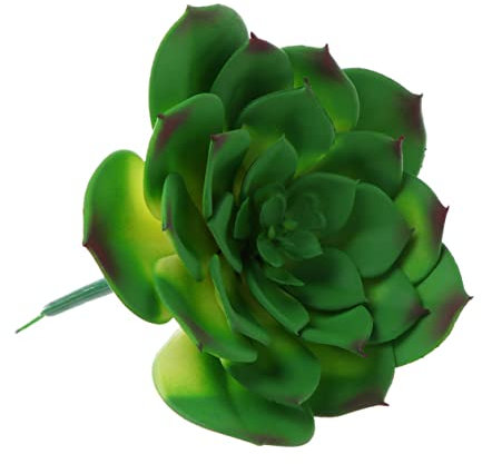 HOMSFOU Arrangements De Succulentes Fausses Plantes Succulentes Réalistes Fausses Plantes Succulentes sans Pot Plantes Artificielles Bricolage Fausses Plantes Grasses Miniature Lotus d'eau