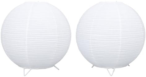 Garosa Lámpara de Mesa con Pantalla de Papel de Arroz, Lámpara de Mesita de Noche, Lámpara de Pie, Decoración de Habitación, Festival, Linterna, Mesita de Noche, Lámpara de Escritorio