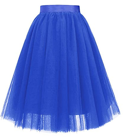 AMDOLE Lightning Deals of Today Prime Clearance Karneval Kostüm Damen Tüllrock REH White Tutu Tulle Skirt Tutu Weihnachten Tüllrock Pastell Orangener Tüllrock Tüllrock Grün Karneval Kostüm Mexikaner