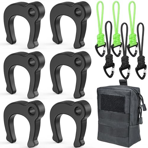 Door Jam, First Responder Door Stop Upgrade Door Jam for Law Enforcement, Emergency Medical Services, Molle/PALS(All Black)