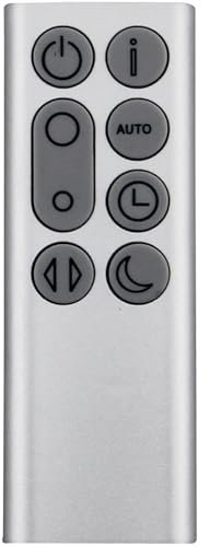 azwok TP05 PH01 Remote Control Replacement for Dyson Pure Cool Air Purifier Tower Fan Silver