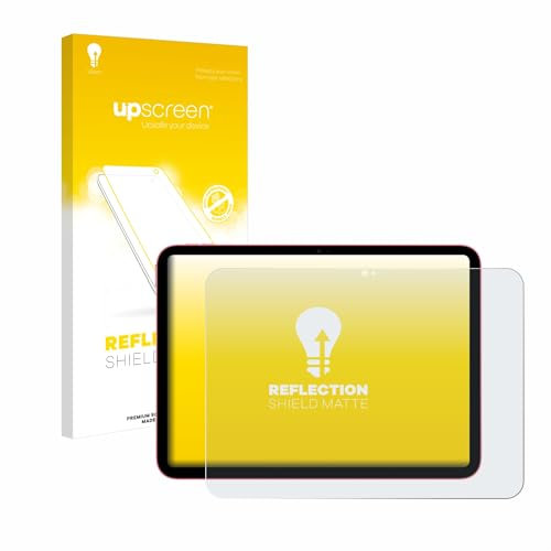 upscreen Entspiegelungs-Schutzfolie für Apple iPad 10.9 2022 (10. Gen.) Displayschutz-Folie Matt [Anti-Reflex, Anti-Fingerprint]