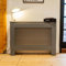 Jack Stonehouse Extra Large Radiator Cover Matt Grey Paint Over Radiator Shelf Clip On With Diamond Slats Sturdy MDF Wooden Radiator Covers For Bedroom Or Living Room Furniture Slim Radiator Cover