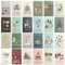 Kesote Weihnachtskarten mit Umschlag Set 24 PCS Karten A6 Grußkarten Weihnachten Postkarten Glückwunschkarten