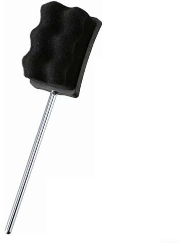 ZAMETTER Baguette de batterie silencieuse pour grosse caisse - Poignée de marteau - Accessoires pour percussion (A)