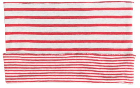 Leela Cotton Kinder Wende Loop Schal Bio Baumwolle Unisex (Ziegelrot-Beige)
