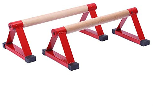 NGYYIO Liegestütze Brett Stretching Station Aerobics Men's Handstand Fitness Equipment(Red)