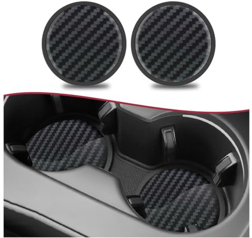 Support Gobelet Voiture Dessous de Verre pour Audi Q2 Q3 Q5 Q7 Q8 S1 S3 S4 S5 S6 S7 S8 SQ5 TT, Porte-gobelet de Voiture Coaster Anti-dérapant
