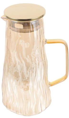 Amosfun Pichet À Thé Capacité 1 5 L Bouilloire À Infuseur En Verre Et Au Froid Multi-usages