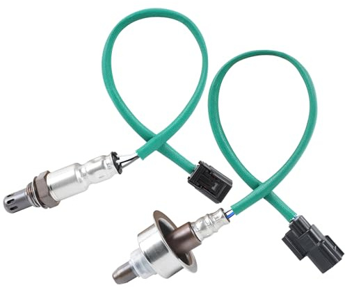 2Pcs Upstream and Downstream Oxygen O2 Sensor for 2008-2012 Accord and 2009-2014 TSX L4-2.4L OE#2349091,2344462