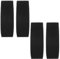 Lot de 2 paires de manchons de compression pour avant-bras - Noir