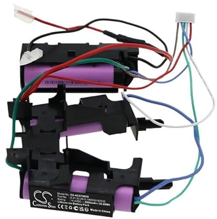 YXYOZMD Batteria per aspirapolvere per Electrolux EER73BP,EER73DB,EER73HO,EER73HO2,EER73IGM,EERC72EB,EERC72IW,ERG101,ERG103,ERG105,ZB102ER(2500mAh)