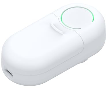 HomeWizard Vattenmätare WiFi, Läckagedetektering, Realtidsmätning och App Övervakning av Vattenförbrukning, Kostnadsbesparing, Kompatibel med Analoga Mätare, USB C eller Batteridrift