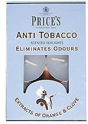 Price's Candles FR141016 6-Piece Anti-Tobacco Tealights