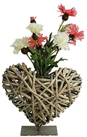 Herz Vase mit Standfuss, Laura, Velvet Affair, klein