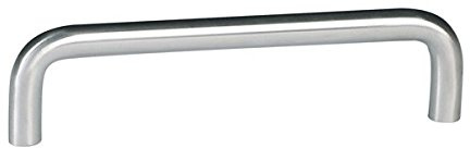 DESIGN-MAT Möbelgriff, Edelstahl, U-line, Lochabstand 128 mm
