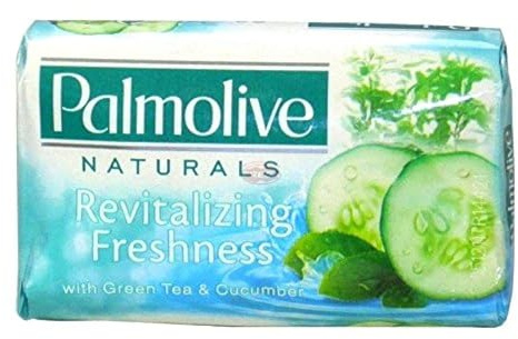 Palmolive REVITALIZING FRESHNESS WITH GREEN TEA & CUCUMBER SOAP BAR - 90G