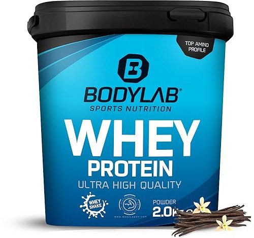 Bodylab24 Whey Protein Pulver, Vanille, 2kg