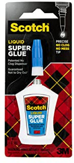 Scotch AD124 4 g Super Glue Liquid Precision Applicator