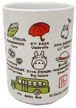 Studio Ghibli - My Neighbor Totoro – Totoro and Friends Tasse à thé japonaise en porcelaine bénélique