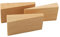 Holzkeile aus Hartholz Stärke 8 - 15 mm 5 x 3 cm 10 Stück