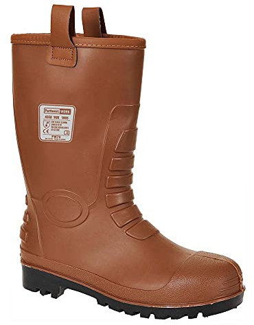 Portwest Men Neptune Rigger S5 Neptune Rigger S5 - Brown, 6.5