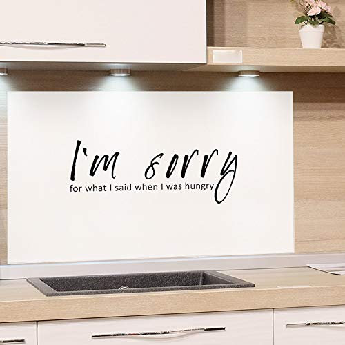 GRAZDesign Küchenrückwand Glas Sprüche Lustig Spritzschutz Herd | Druck hinter Glas | Bild Motiv Gewürze Rückwand Küche, Glasplatte mit Motiv Küchenmotive, 80x50cm