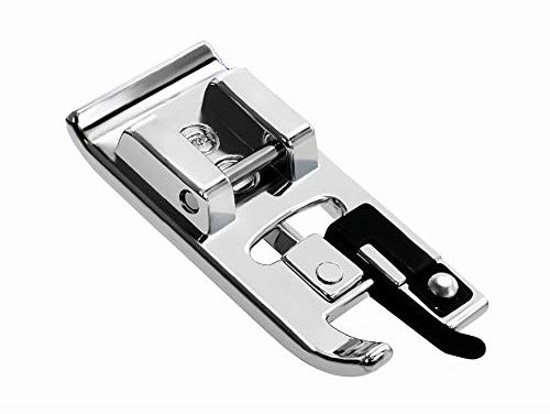 DreamStitch 006907008 Overlock Overcast Sewing Machine Presser Foot Fits All Low Shank Snap-On Singer, Brother, Babylock, Euro-Pro, Janome, Kenmore, White, Juki, New Home, Simplicity, Elna - 7310BW