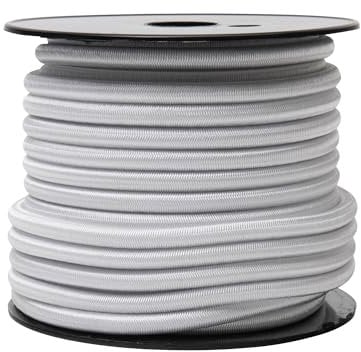 WERKA PRO Tendeur élastique Blanc Ø 8mm x 20m