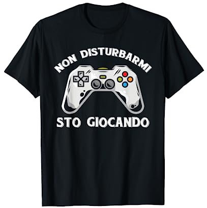 Controller Non Disturbarmi Sto Giocando Idea Regalo Gaming Maglietta