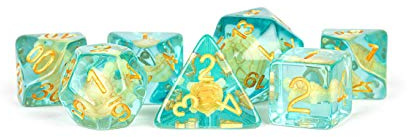 Fanroll - 16mm Resin Poly Dice Set: Turtle Dice
