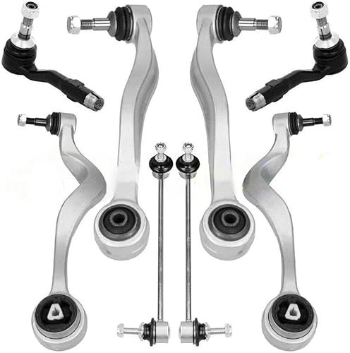 Querlenker Satz vorne passend für 5ER 5 E60 E61 520D 525D 530D 535D Querlenker, Traggelenk, Koppelstange 8 Teilig