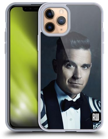 Head Case Designs Offizielle Robbie Williams Gedrucktes Smoking Kalendar Gelhülle [Militärischer Schutzgrad] Kompatibel Mit Apple iPhone 11 Pro Und Kompatibel Mit MagSafe