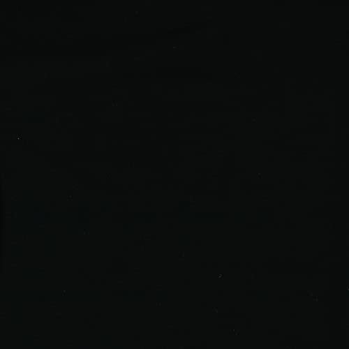 Hans-Textil-Shop Stoff Meterware Uni Jersey - 1 Meter, Schadstoffgeprüft, Jerseystoff, Deko, Kleidung, Shirts, Röcke, Leggings (Schwarz)