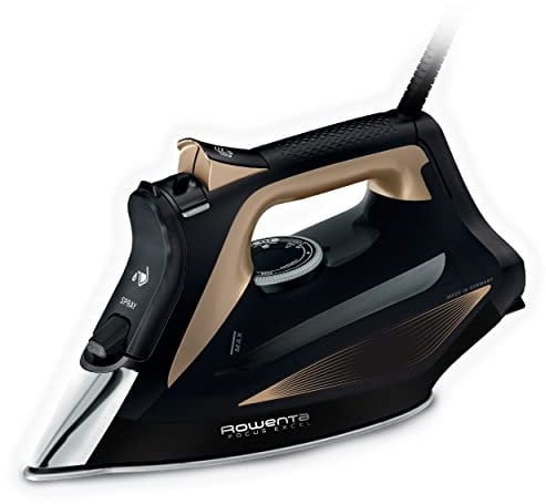 Rowenta Focus Excel Fer à repasser vapeur, Puissance 2700 W, Débit de vapeur de 45 g/min, Fonction pressing de 180 g/min DW5325D1