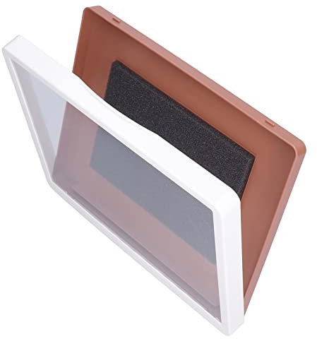 Dusch-Handy-Tablet-Halter, Wandmontage-Duschhülle Berührbar empfindlich wasserdicht selbstklebend für Badezimmer für Zuhause(Tablet-Computerständer (normales Weiß))